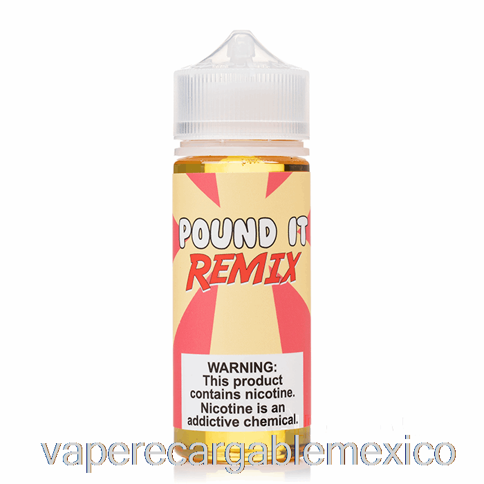 Vape Recargable Libra It Remix - Luchador De Alimentos - 120ml 3mg